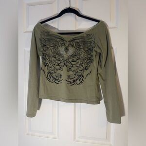 Teens vintage crop top